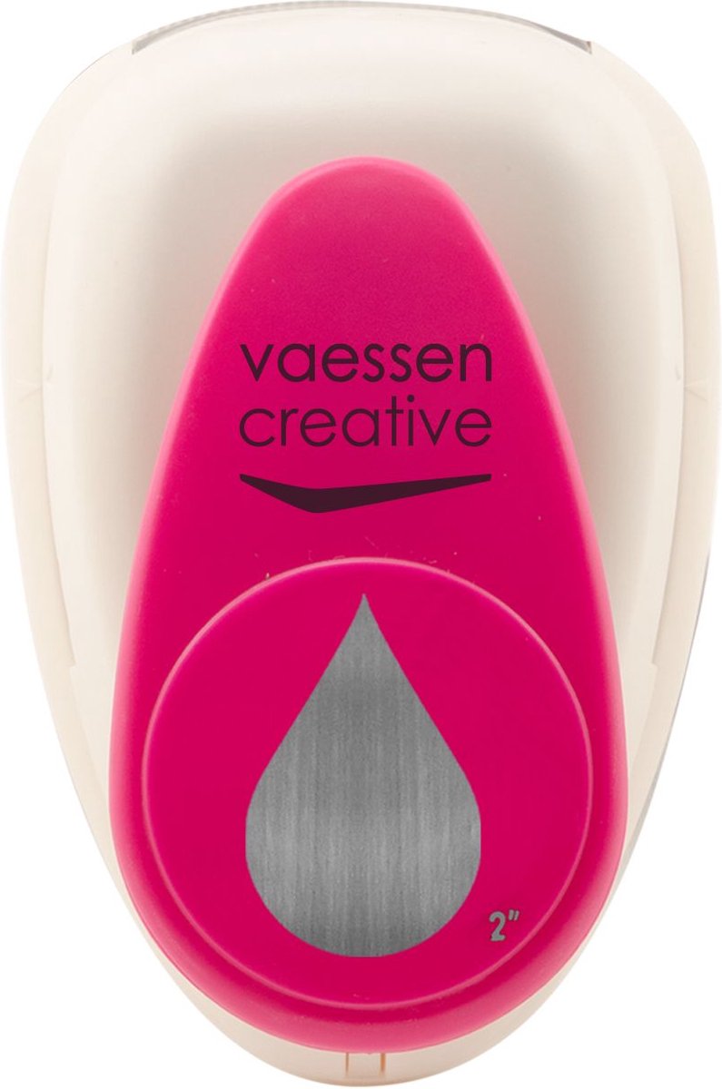 Vaessen Creative Figuurpons Jumbo Druppel Ø5cm