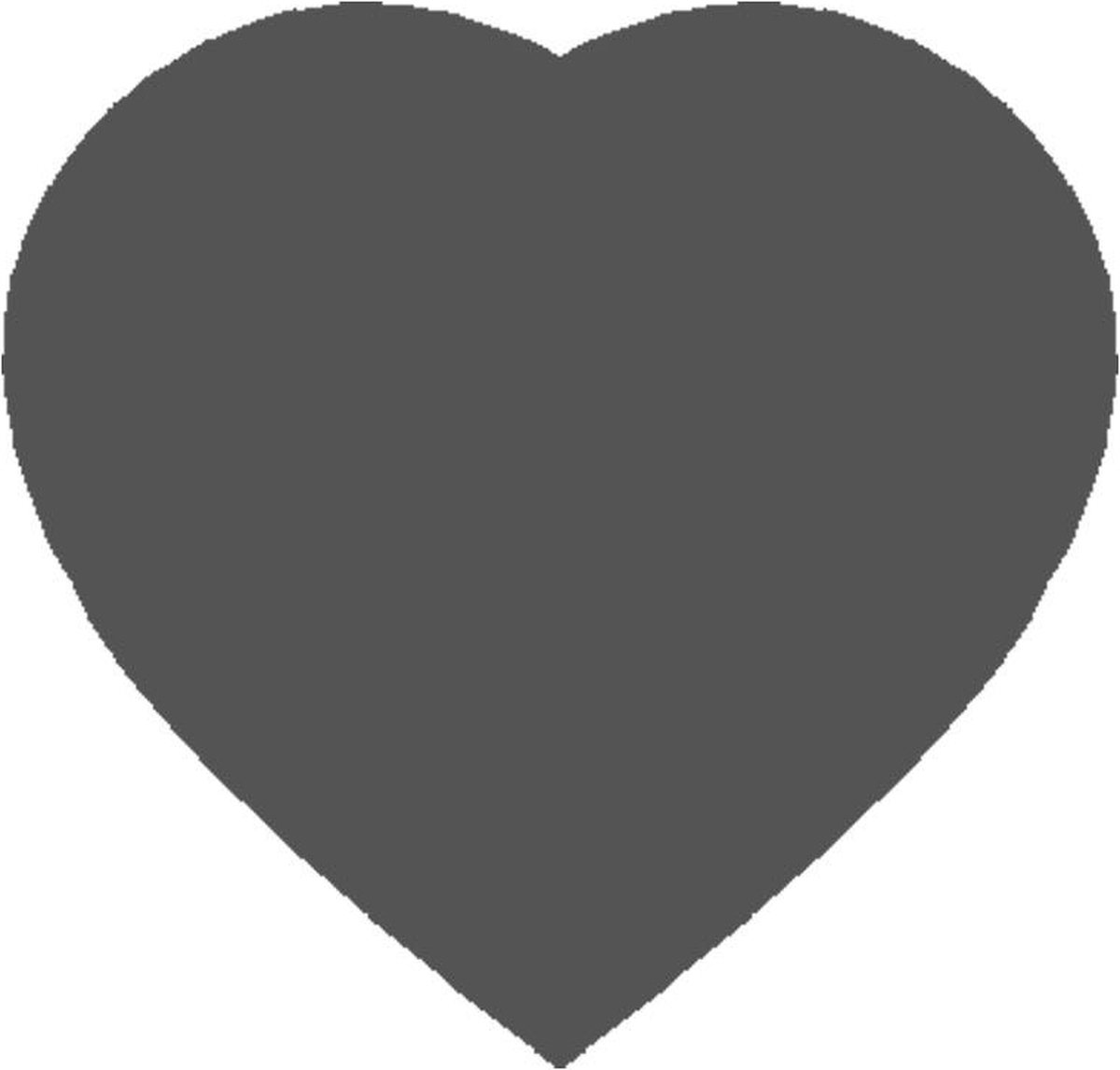   Figuurpons Jumbo Hart 3 Ø5cm