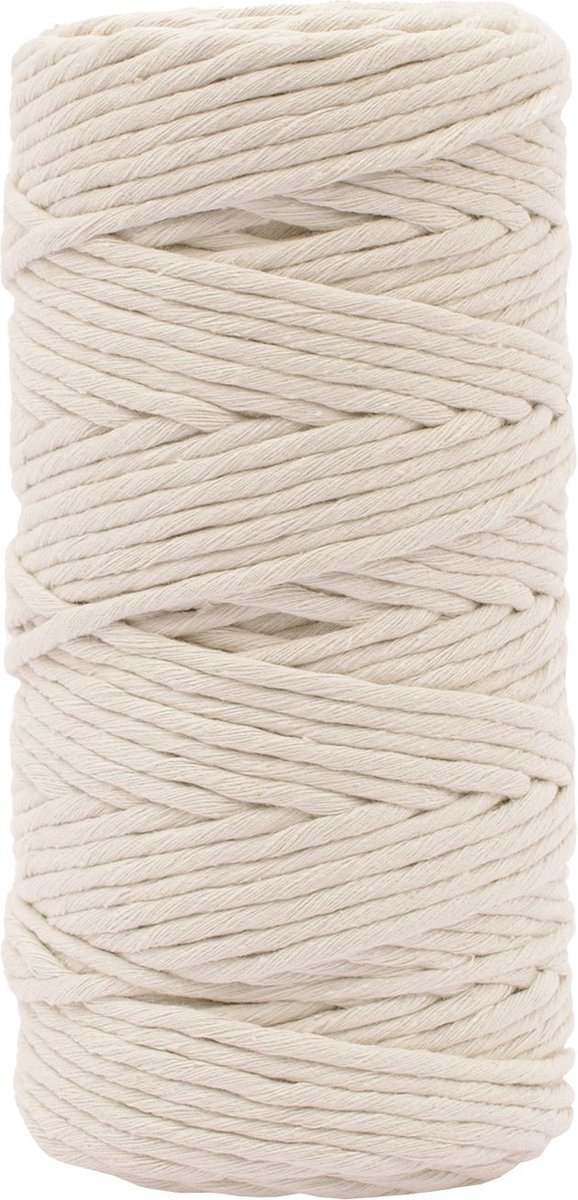 Vaessen Creative Macrame Koord 100% - Naturel - 3mmx100m