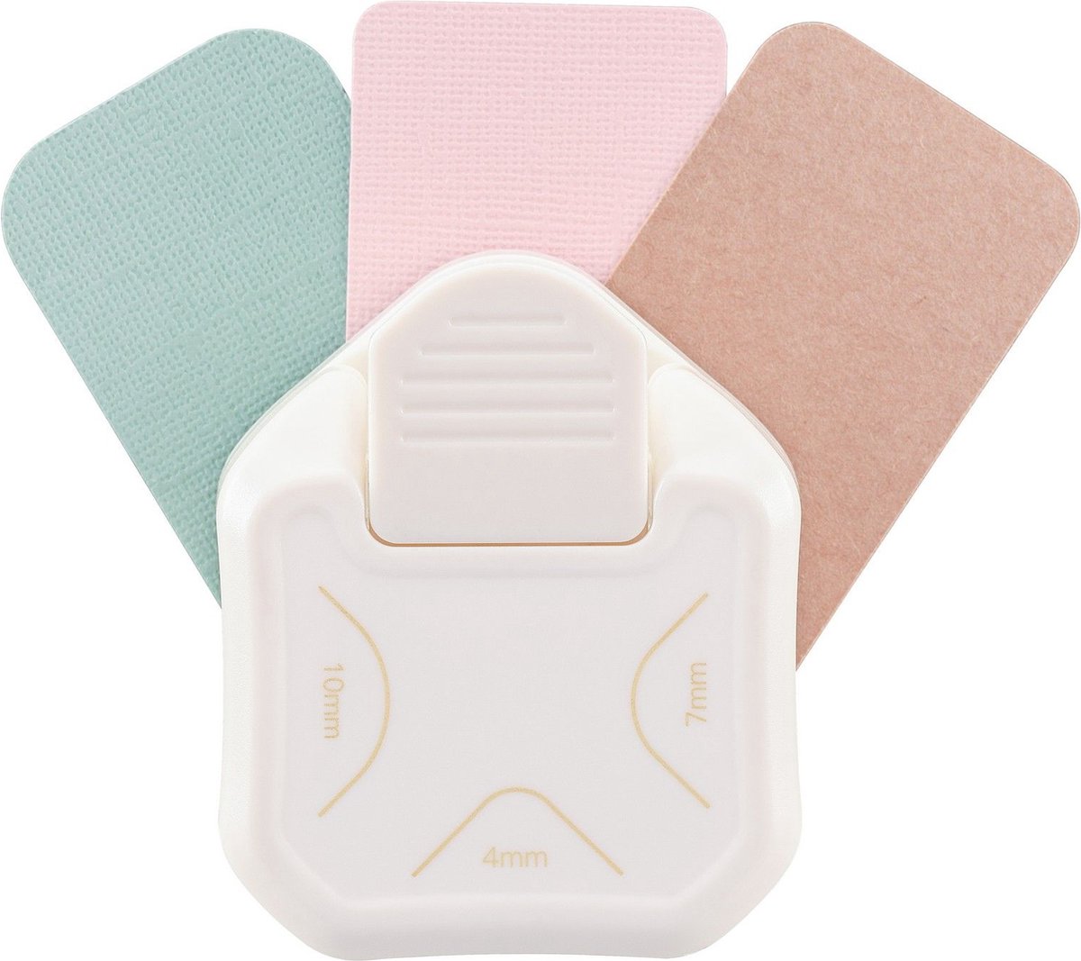   Pons - 3 in 1 Hoekpons - Ø 4,7,10 mm - Ivoor