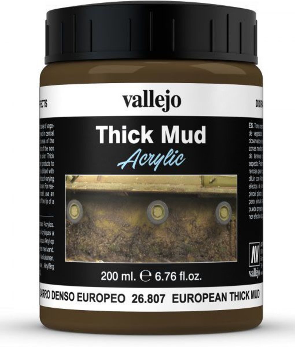 European Mud Thick Mud Weathering Effects - 200ml - 26807