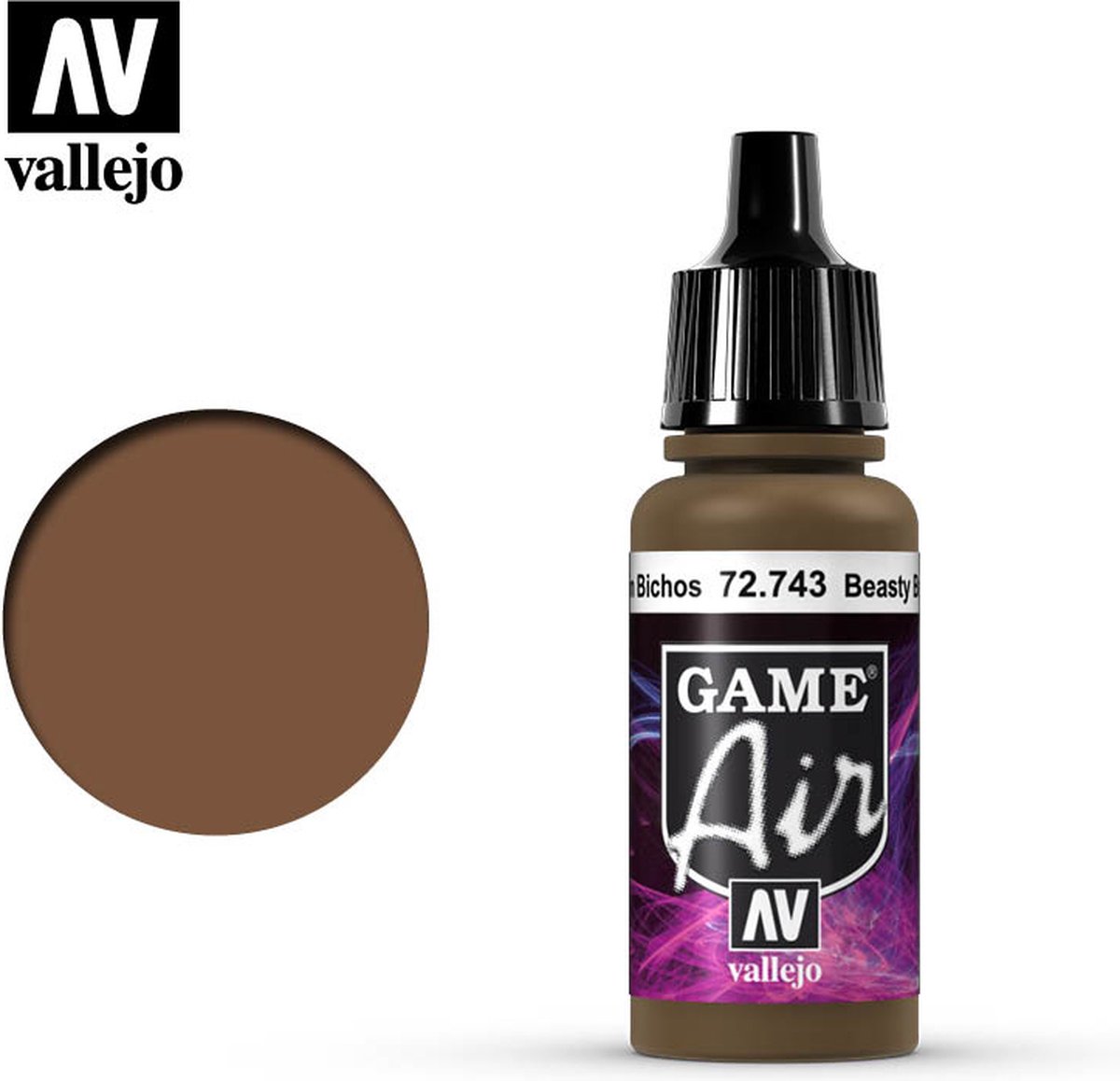 Game Air - Beasty Brown - 17 ml - Vallejo - VAL-72743