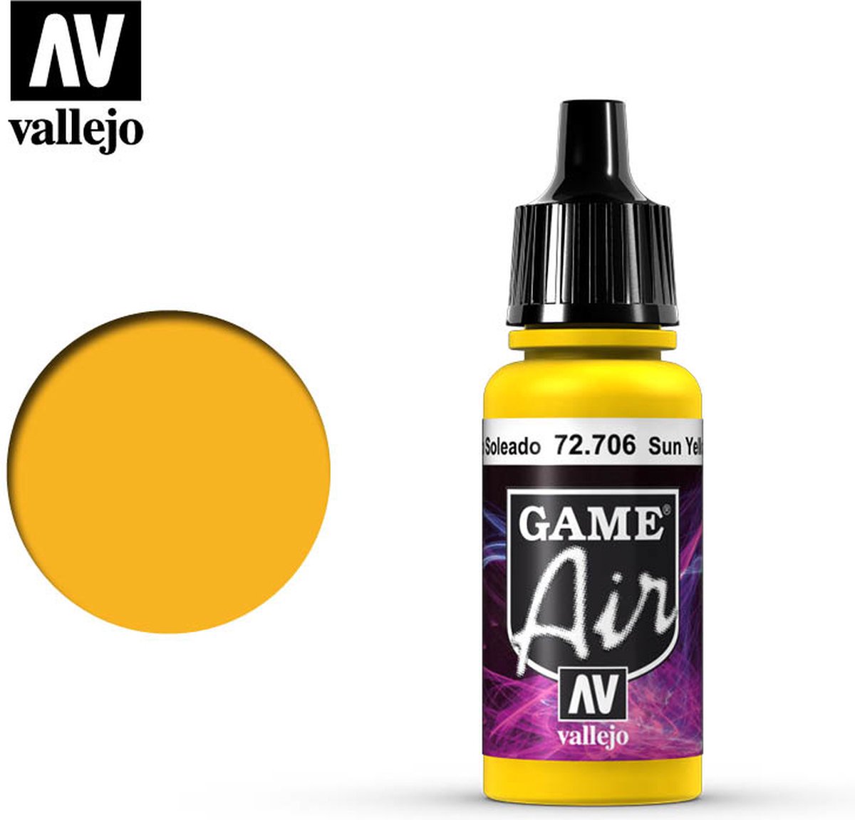 Game Air - Sun Yellow - 17 ml - Vallejo - VAL-72706