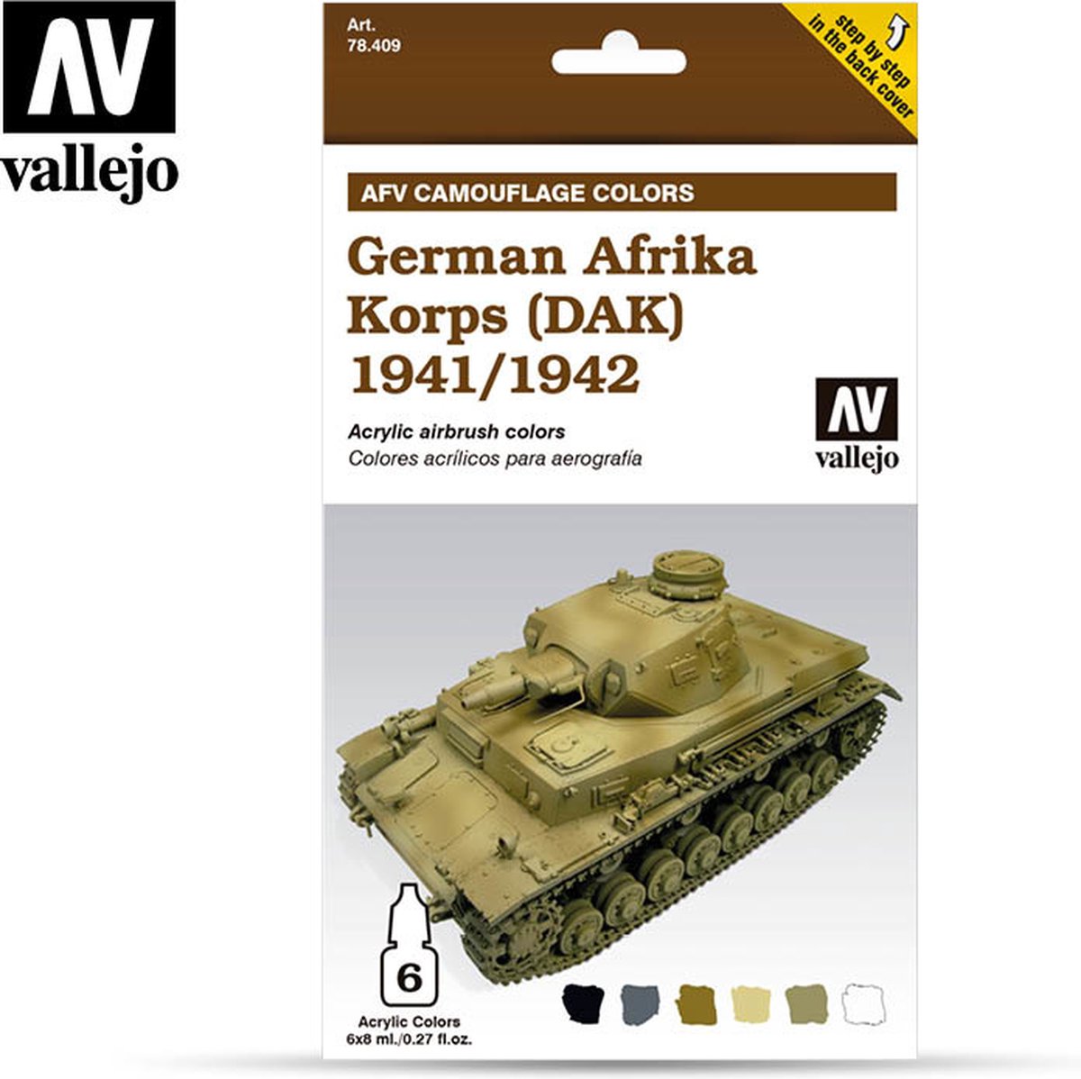 German Afr. Korps 1941/42 - Vallejo - VAL-78409