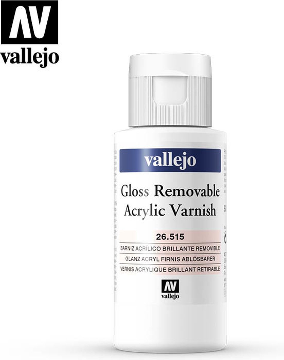 Gloss Removable Varnish - 60ml -   - VAL-26515