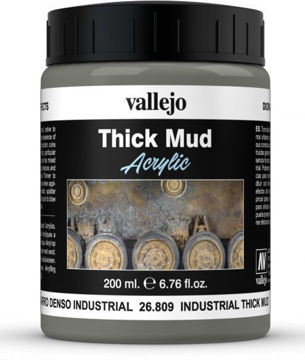 Industrial Mud Thick Mud Weathering Effects - 200ml - 26809