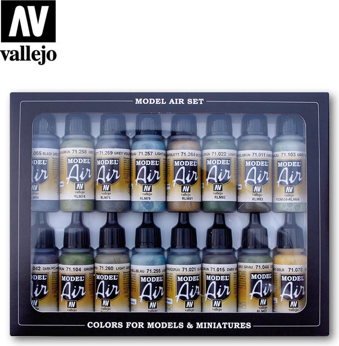 Model Air - RLM Colors Set - Vallejo - VAL-71193