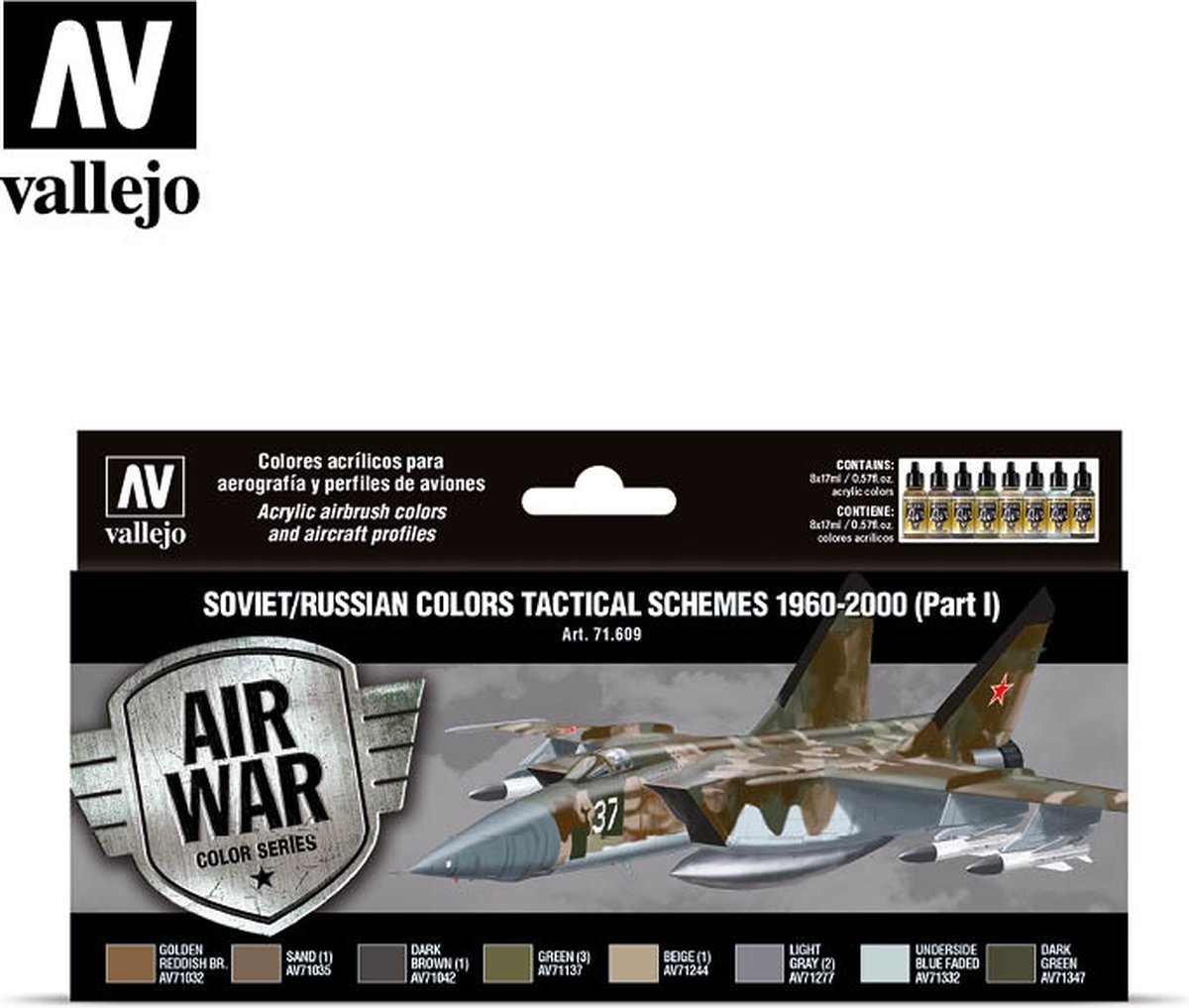 Model Air - Soviet / Russian Colors Tactical Schemes - Vallejo - VAL-71609