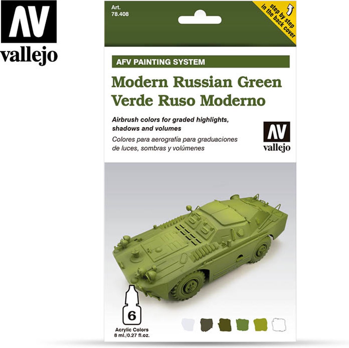 Modern Russian Green - Vallejo - VAL-78408