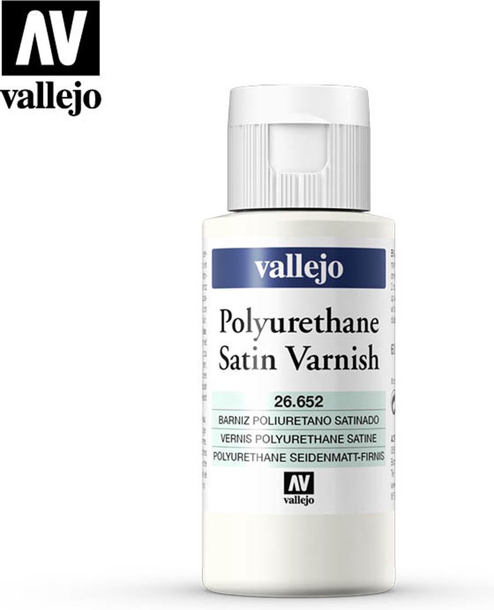 Polyurethane Satin Varnish - 60ml - Vallejo - VAL-26652