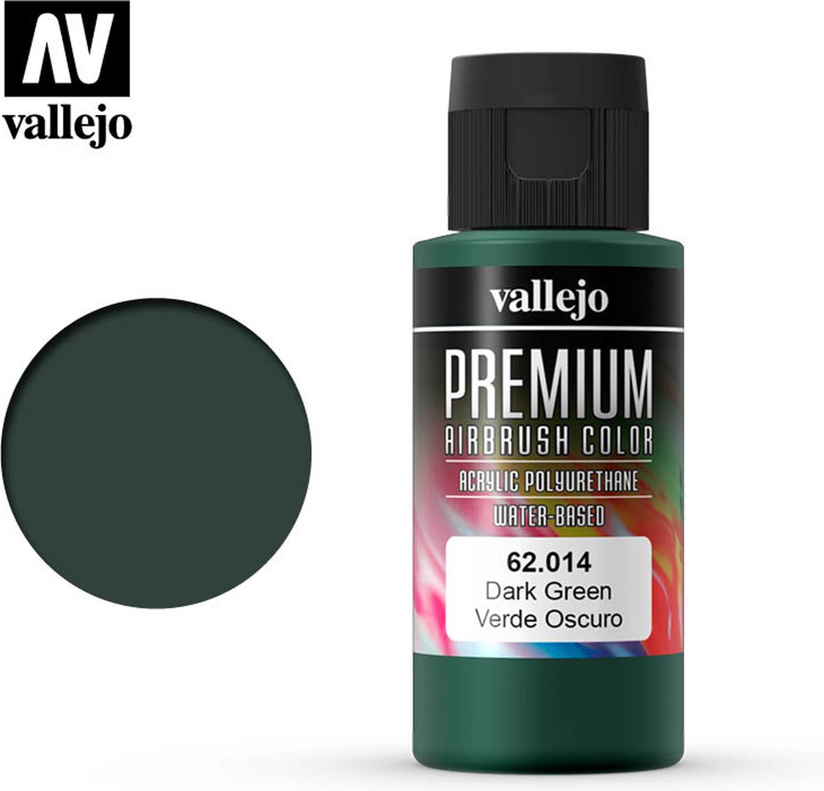 Premium Color Dark Green - 60ml - Vallejo - VAL-62014