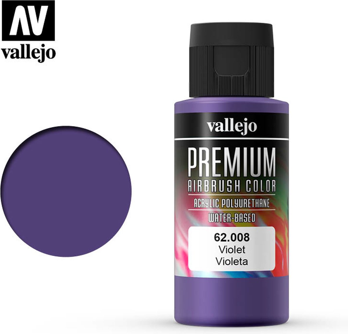 Premium Color Violet - 60ml - Vallejo - VAL-62008