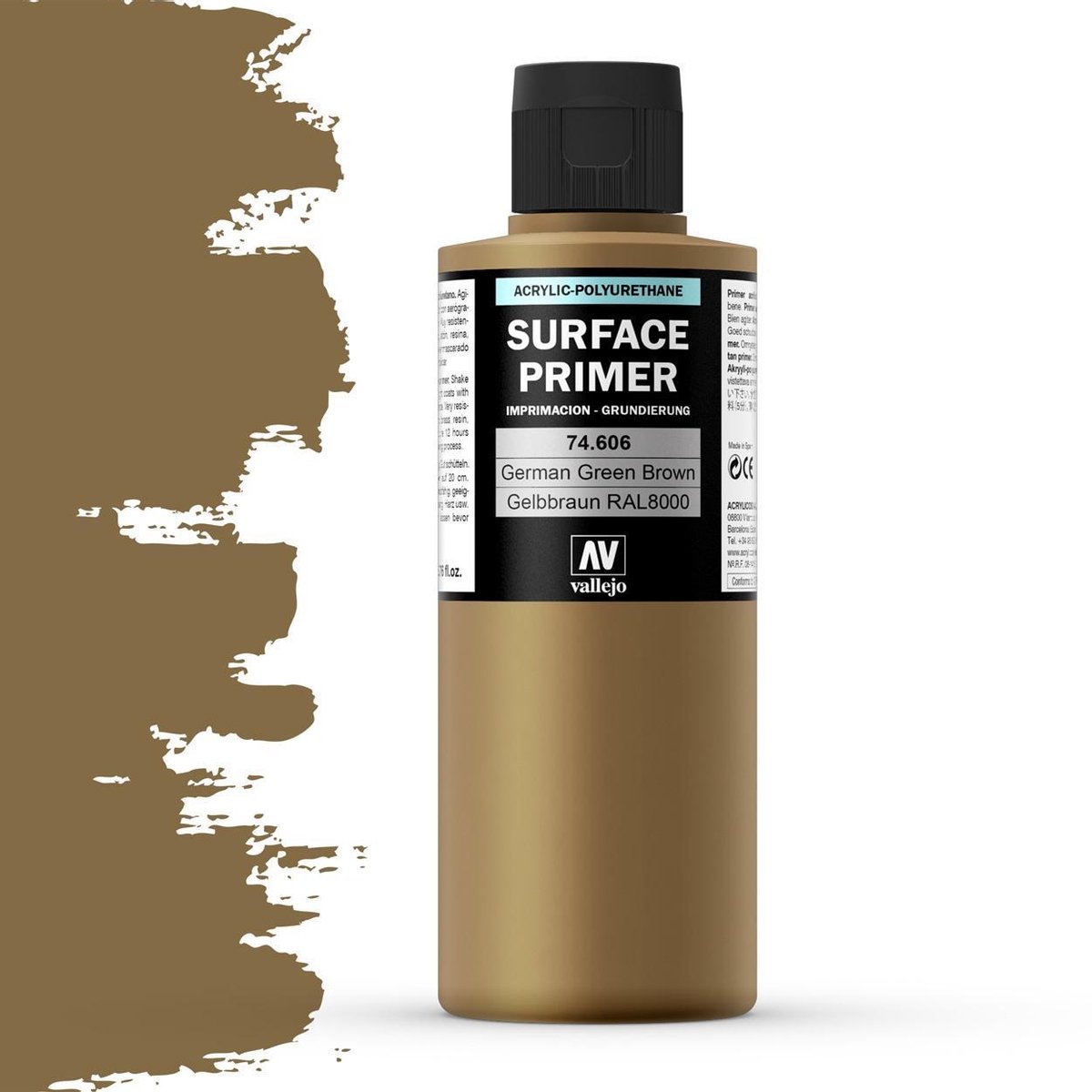 Surface Primer German Green Brown - 200ml - 74606