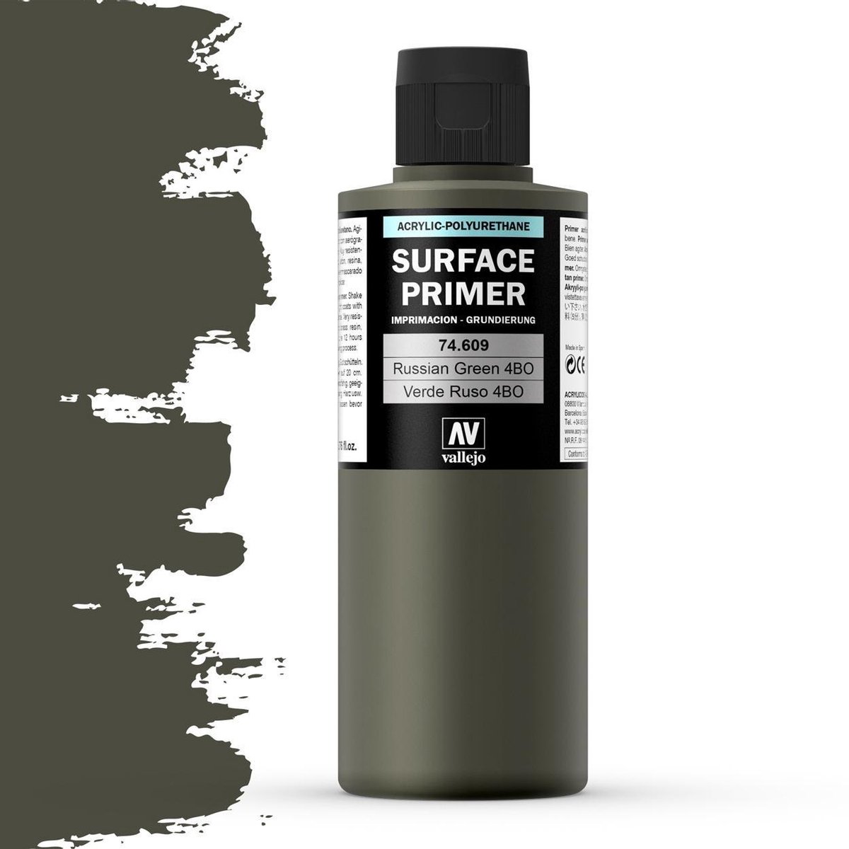 Surface Primer Russian Green 4BO - 200ml - 74609