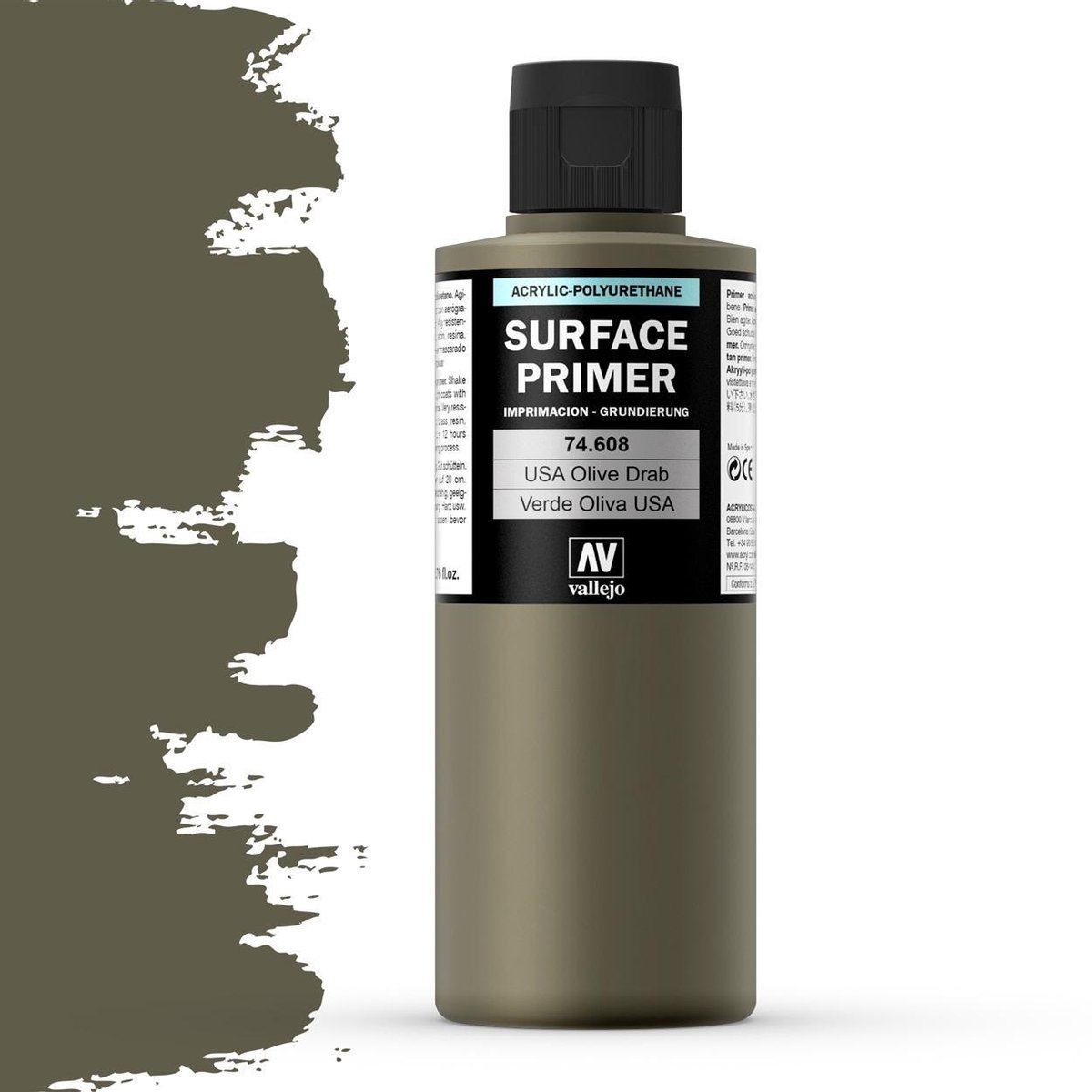 Surface Primer USA Olive Drab - 200ml - 74608