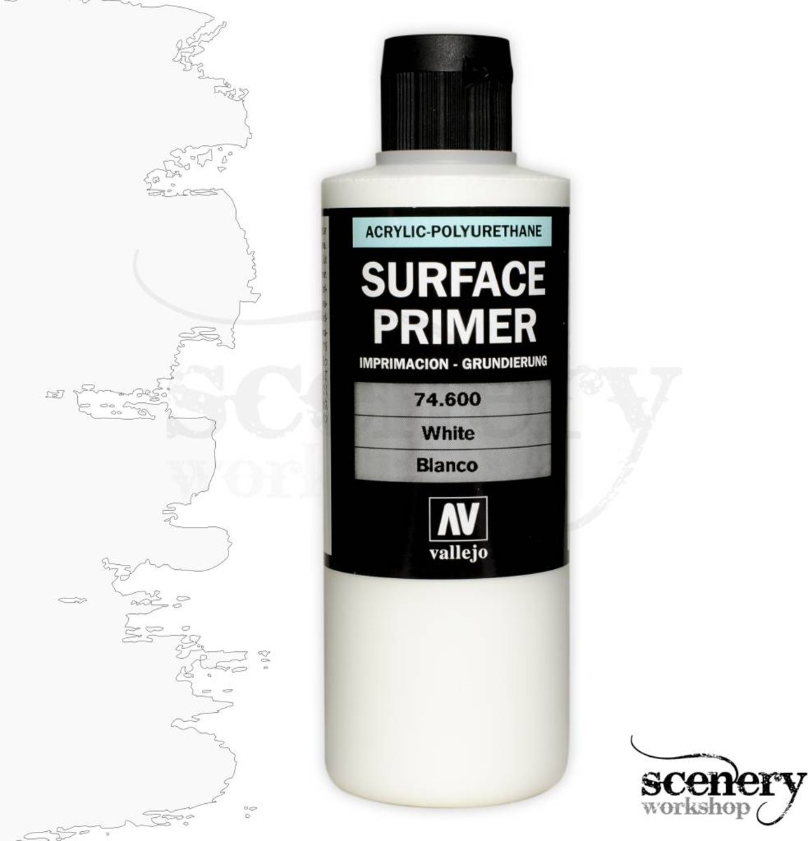 Surface Primer White - 200ml - 74600