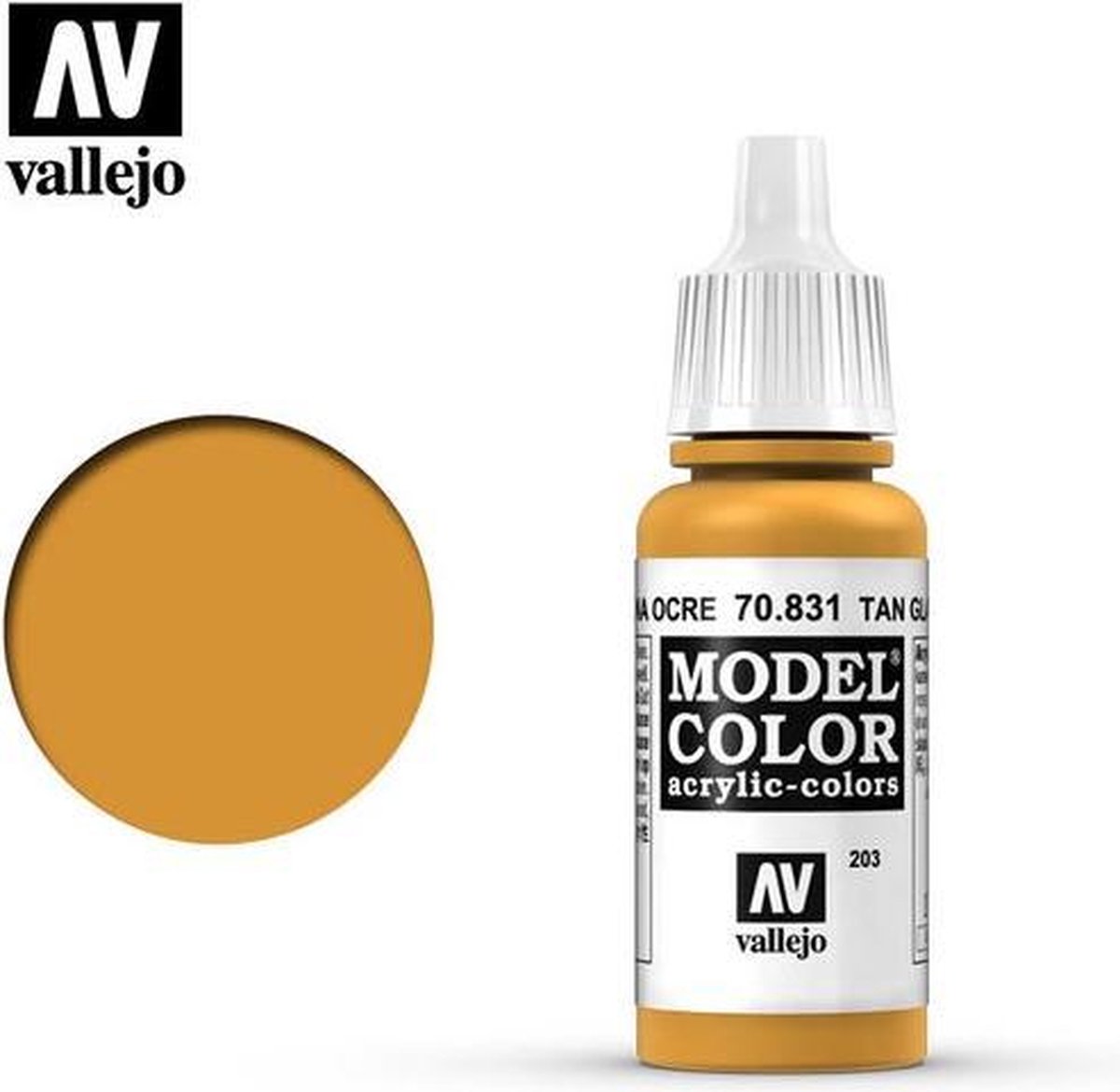 VALLEJO - Model Color: Tan Glaze (17ml)