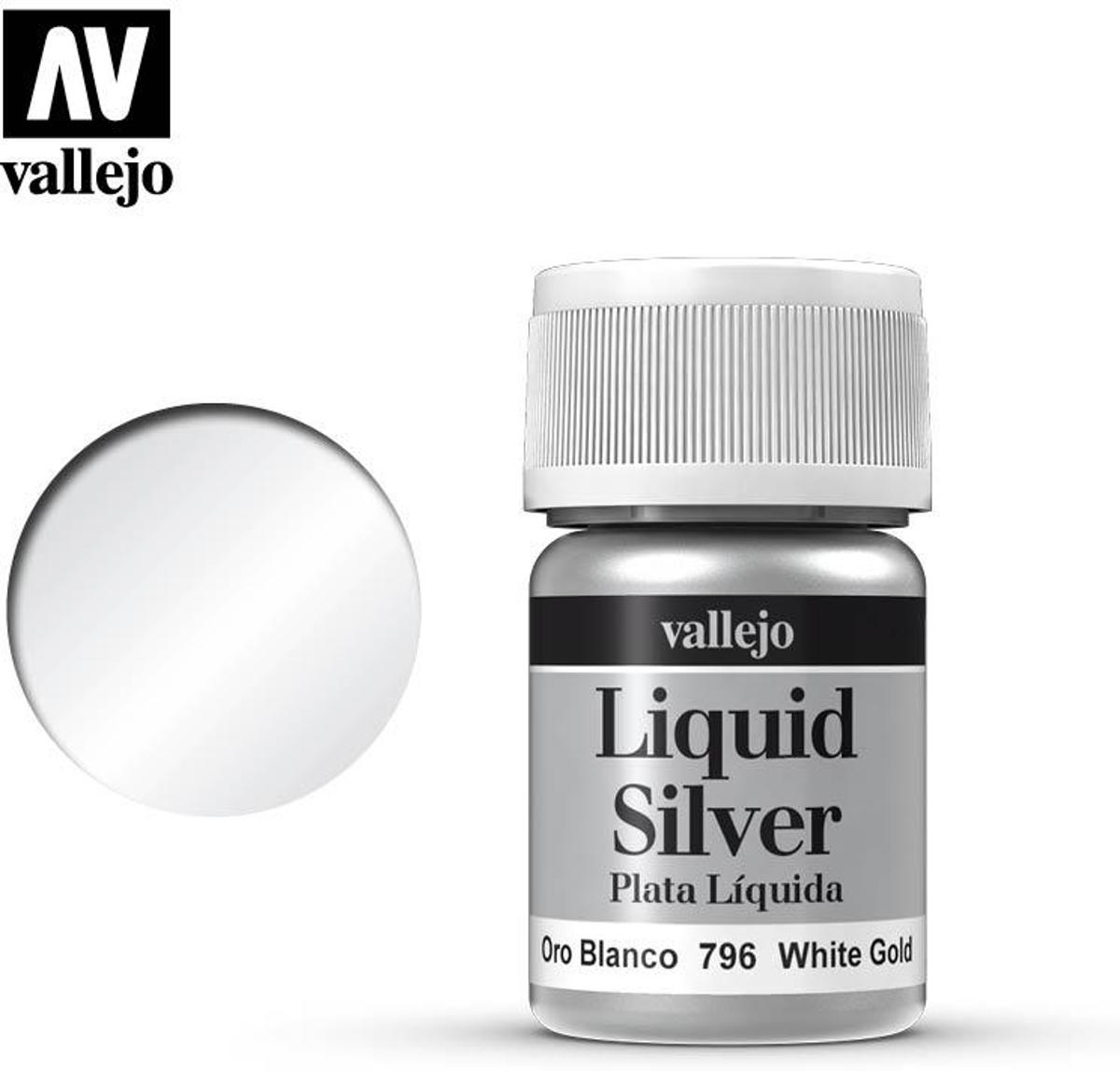 VALLEJO Liquid Gold White Gold