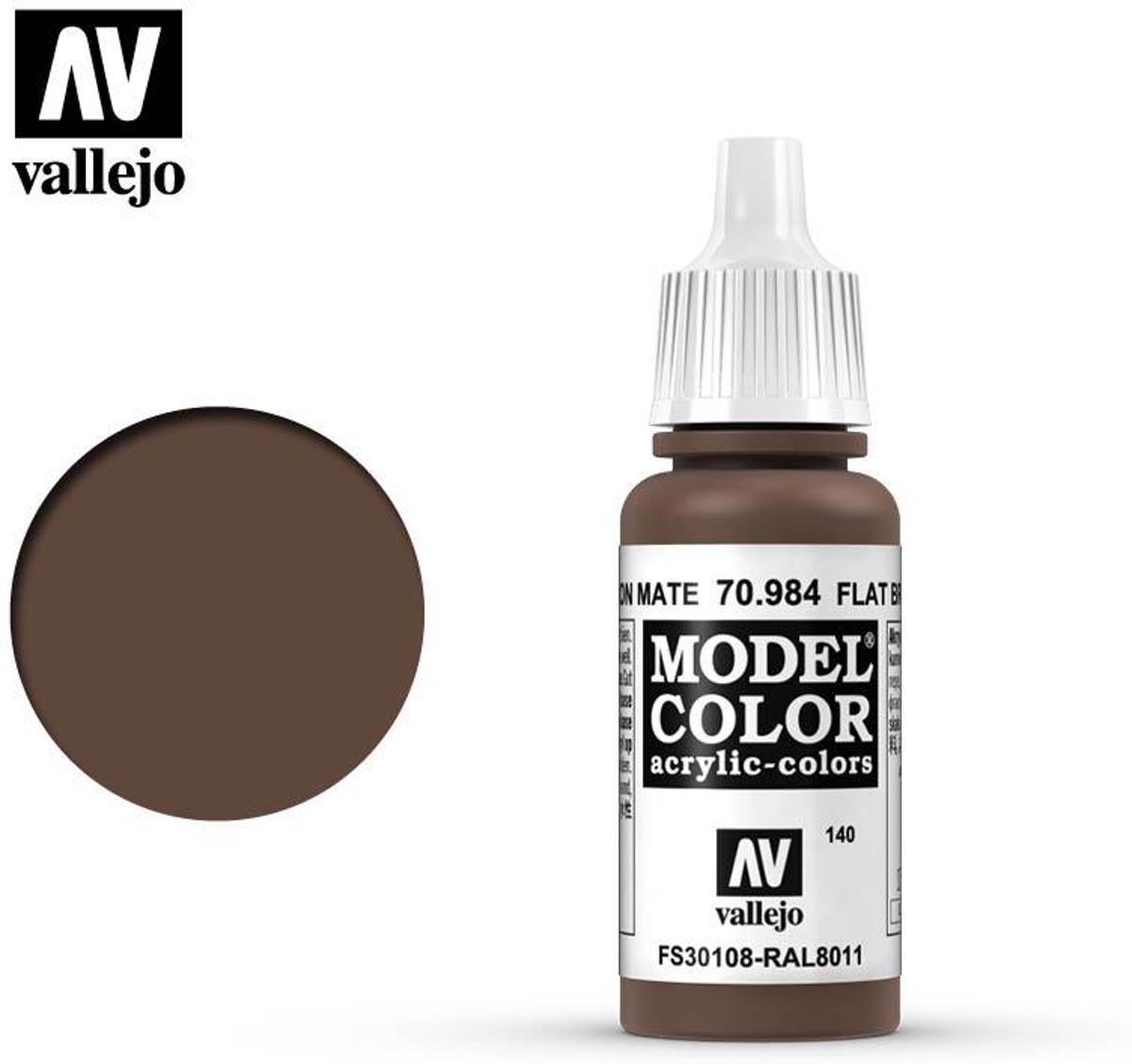 VALLEJO Model Color Flat Brown