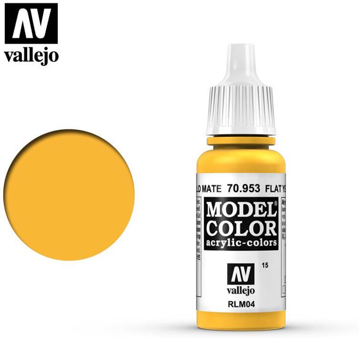 VALLEJO Model Color Flat Yellow