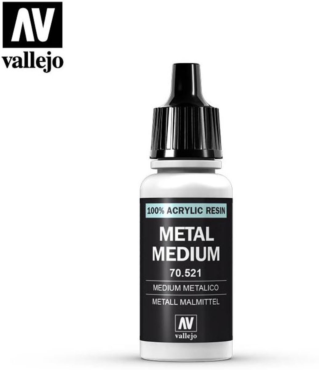 VALLEJO Model Color Metal Medium