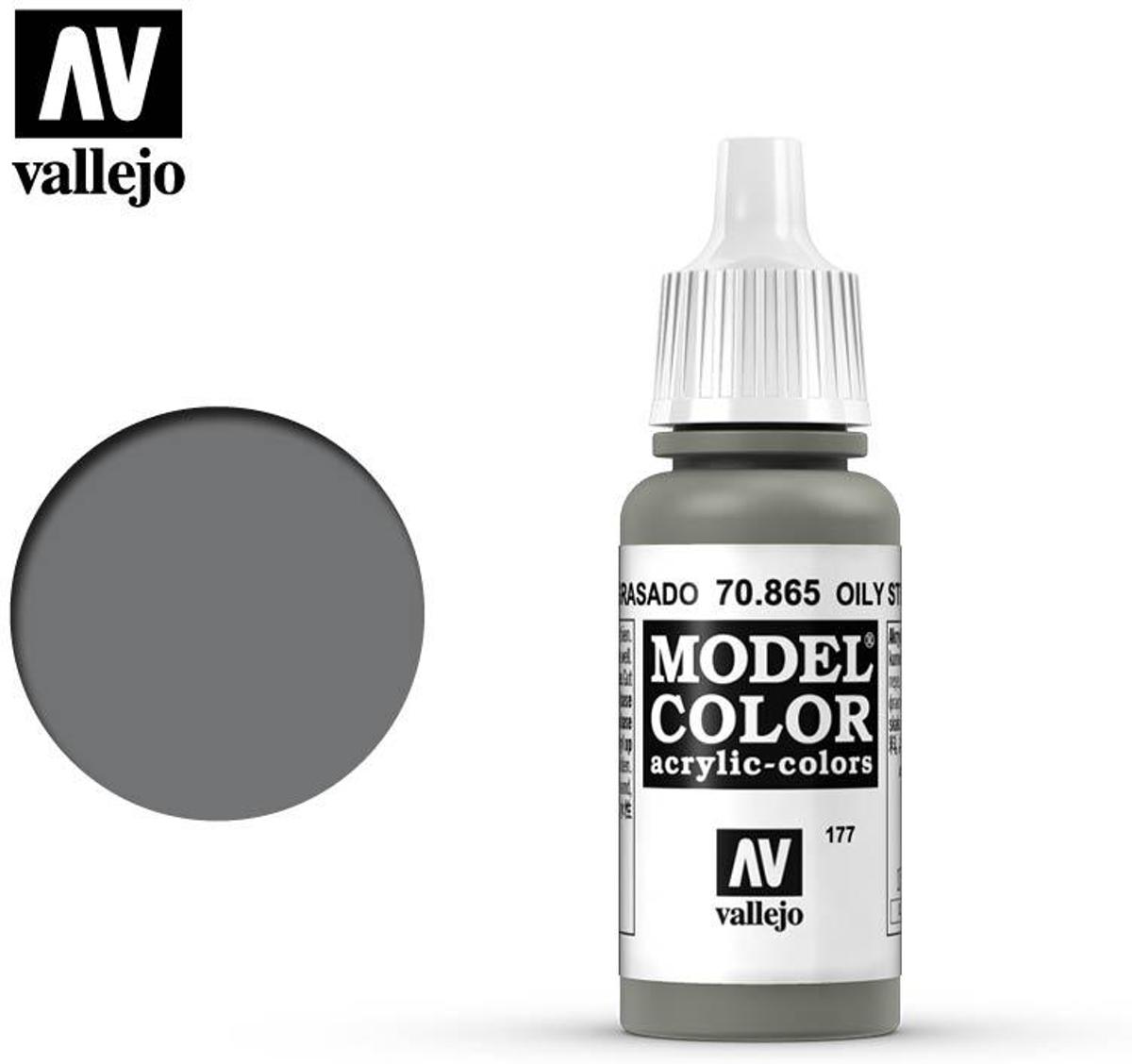 VALLEJO Model Color Oily Steel