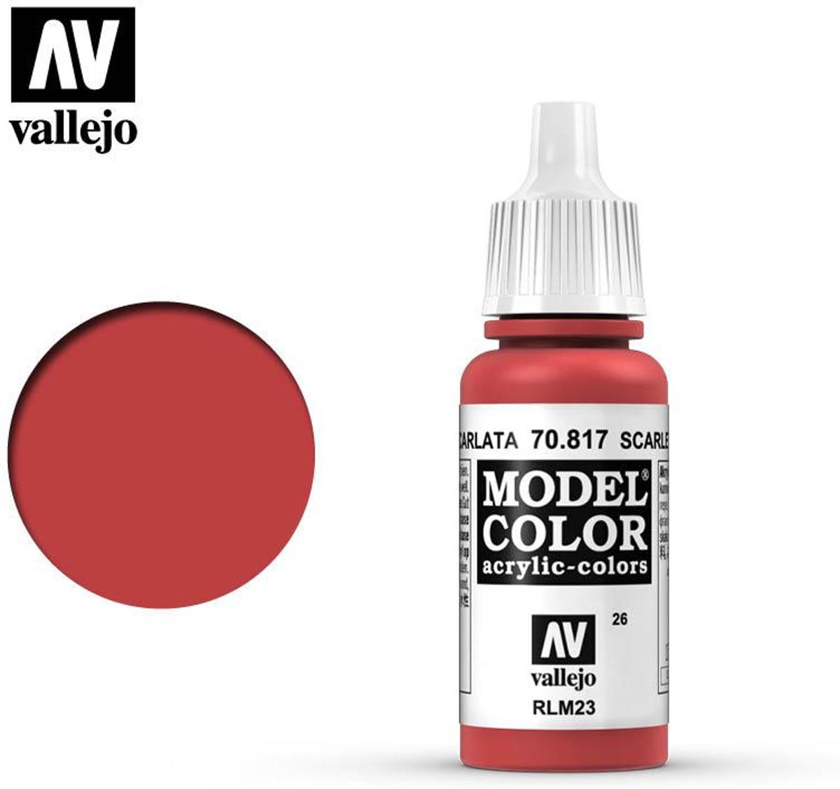 VALLEJO Model Color Scarlet