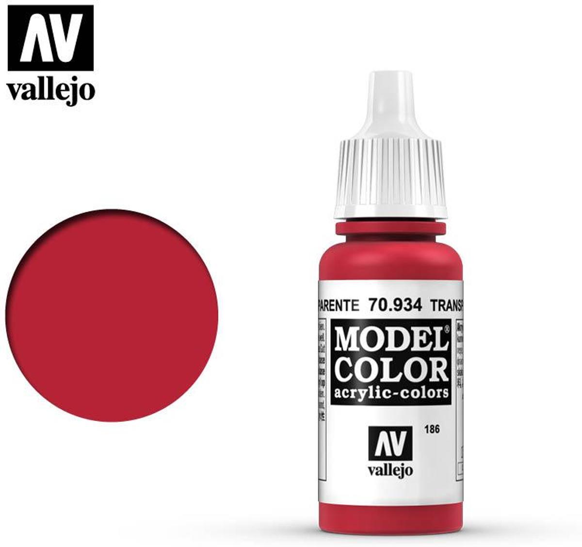 VALLEJO Model Color Trans.Red