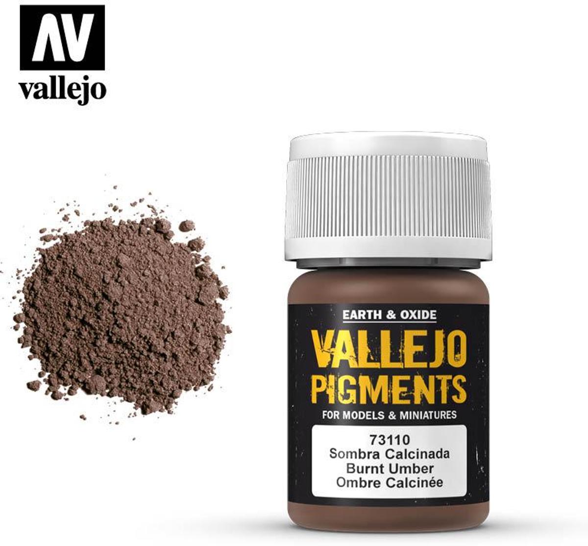 VALLEJO Pigment Burnt Umber