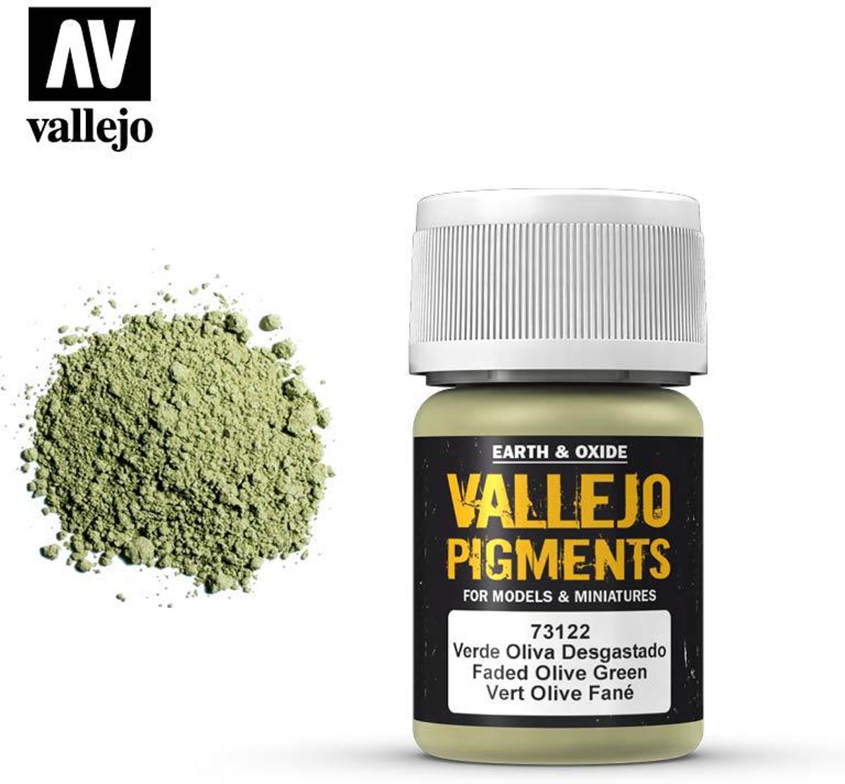 VALLEJO Pigment Faded Olive Green