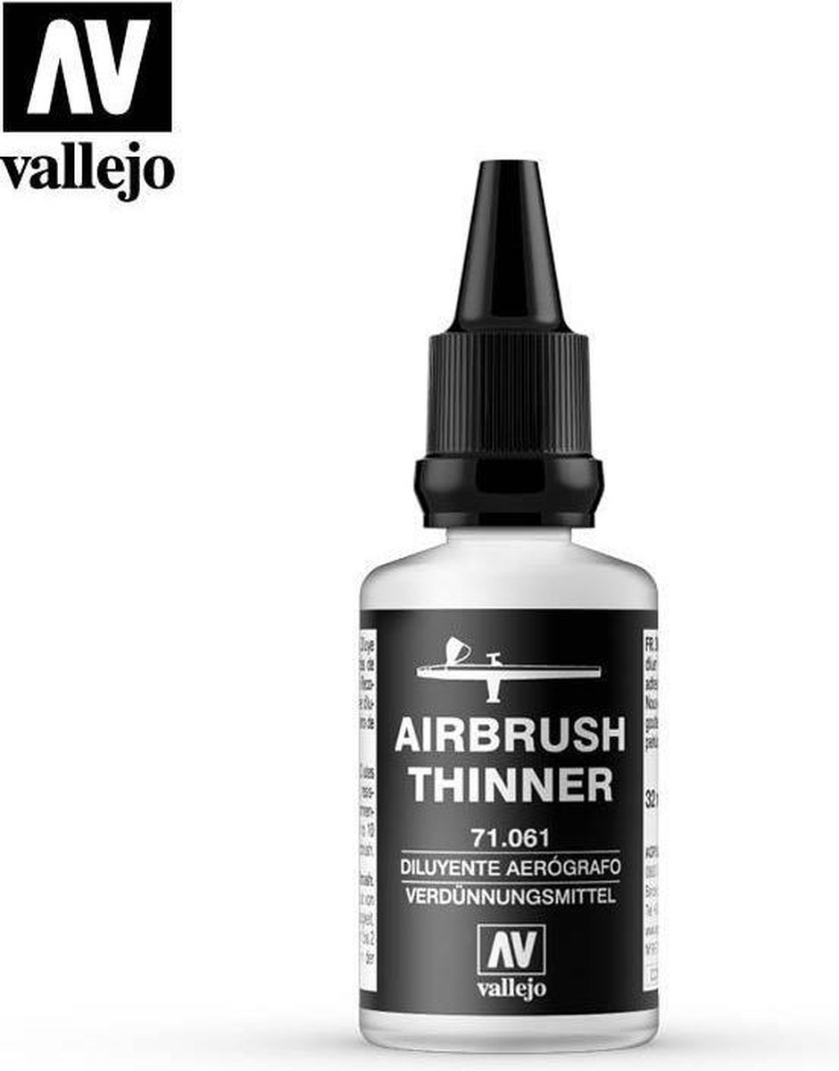 Vallejo 71061 Airbrush Thinner (32 ml) Verdunner