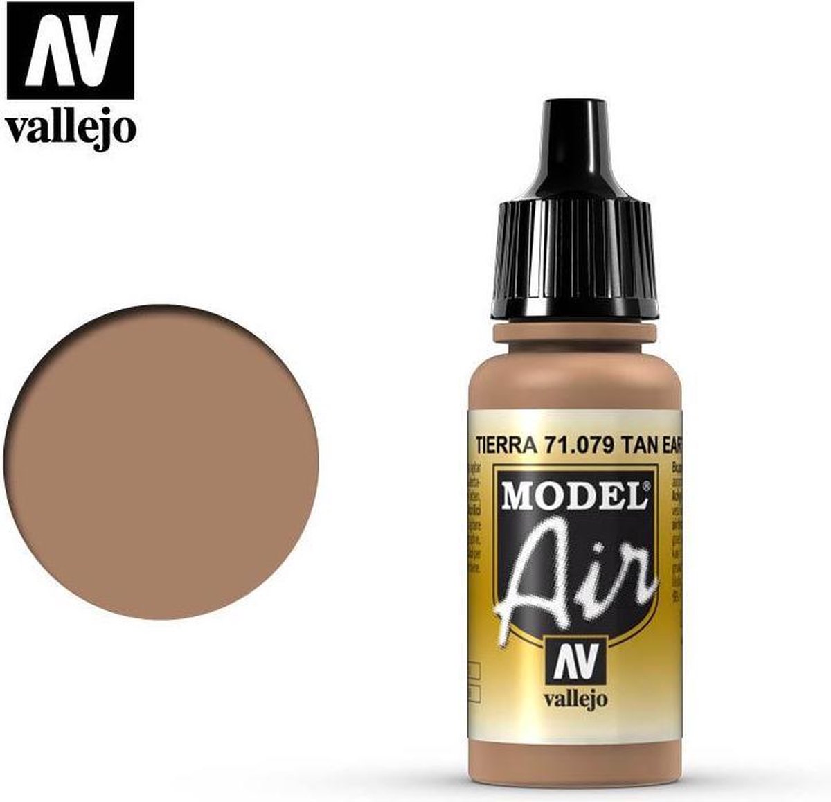 Vallejo 71079 Model Air Tan Earth - Acryl  Verf flesje