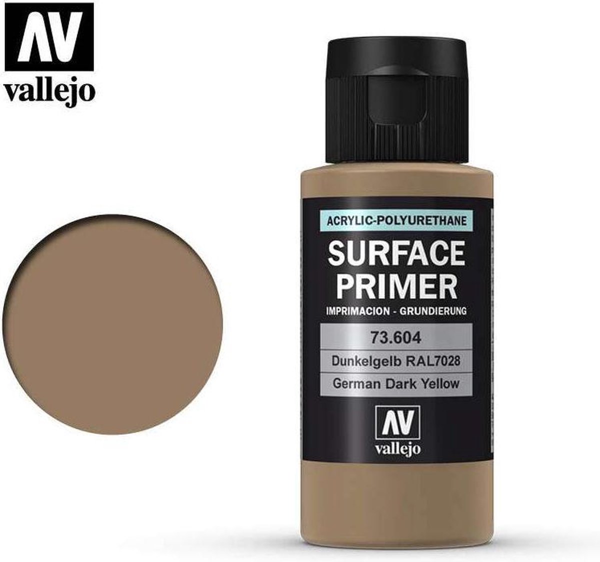 Vallejo 73604 Germany Dark Yellow - Primer - Acryl (60 ml) Verf flesje