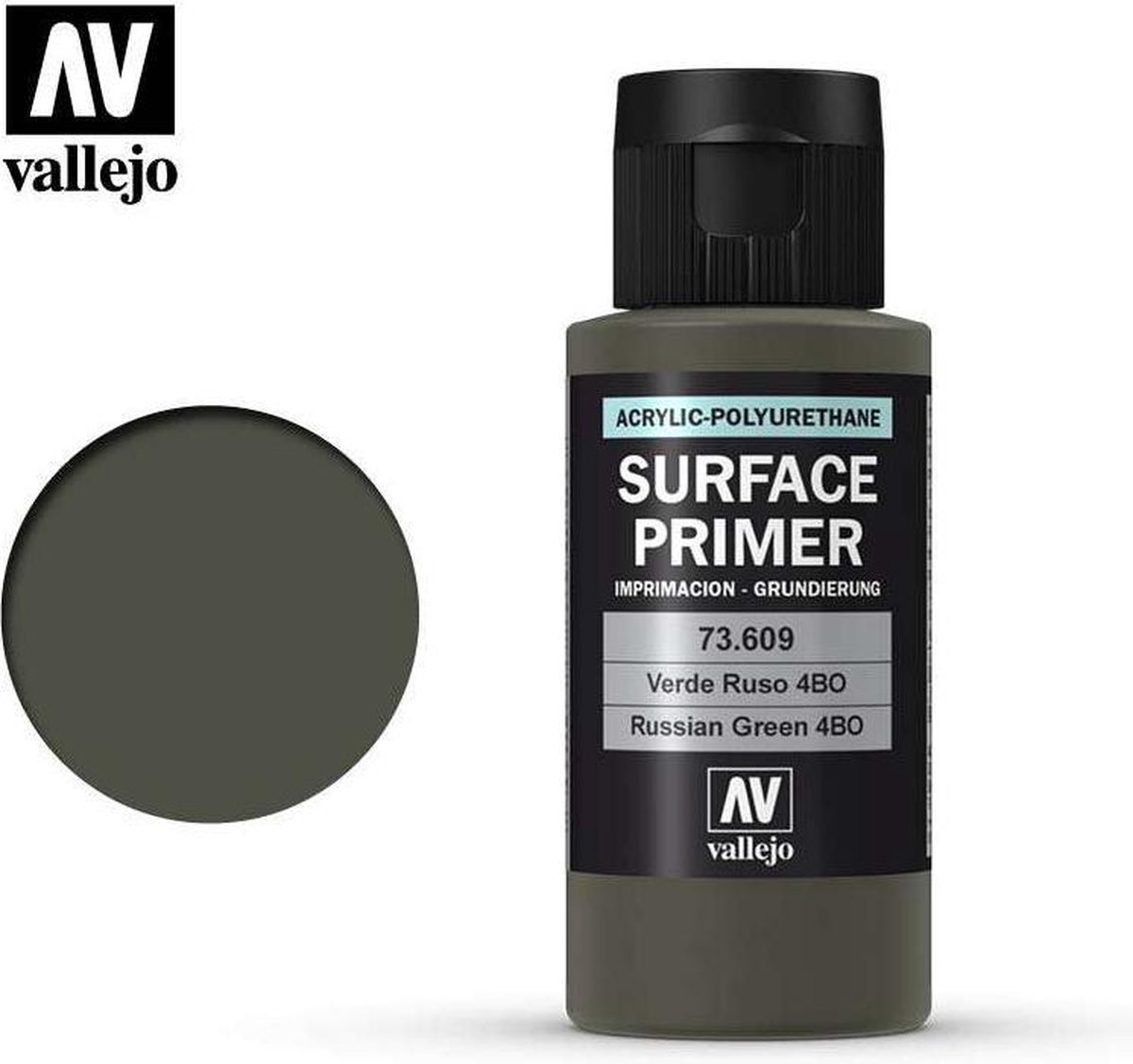 Vallejo 73609 Russian Green - Primer - Acryl (60 ml) Verf flesje