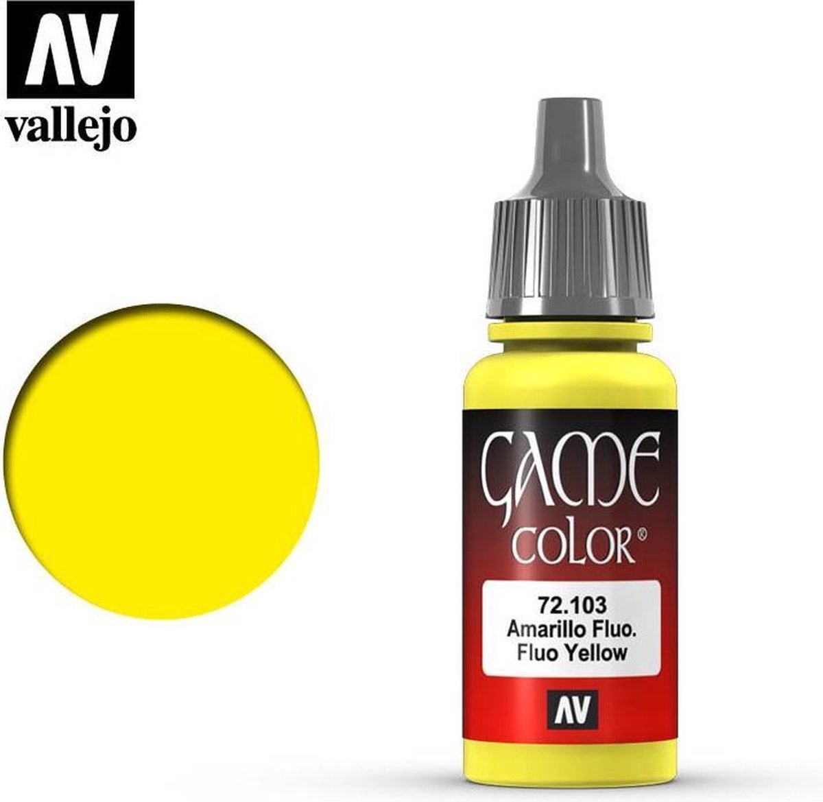 Vallejo Game Color Fluo Yellow