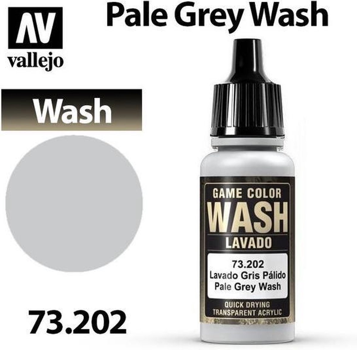 Vallejo Game Color Pale Grey Wash