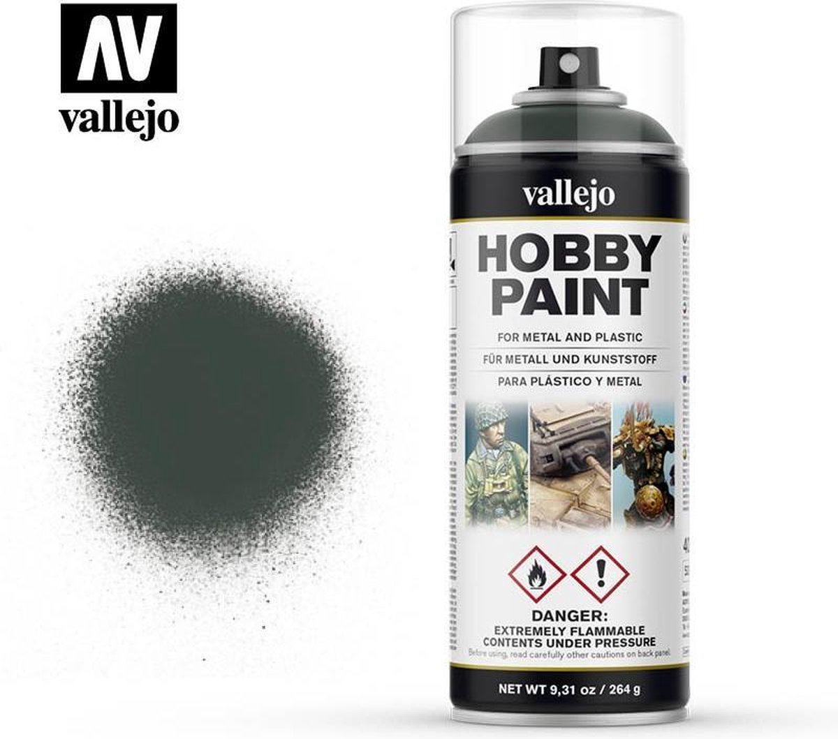 Vallejo Primer Dark Green