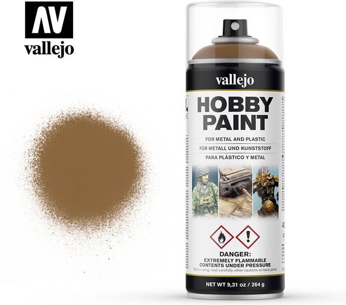 Vallejo Primer Leather Brown