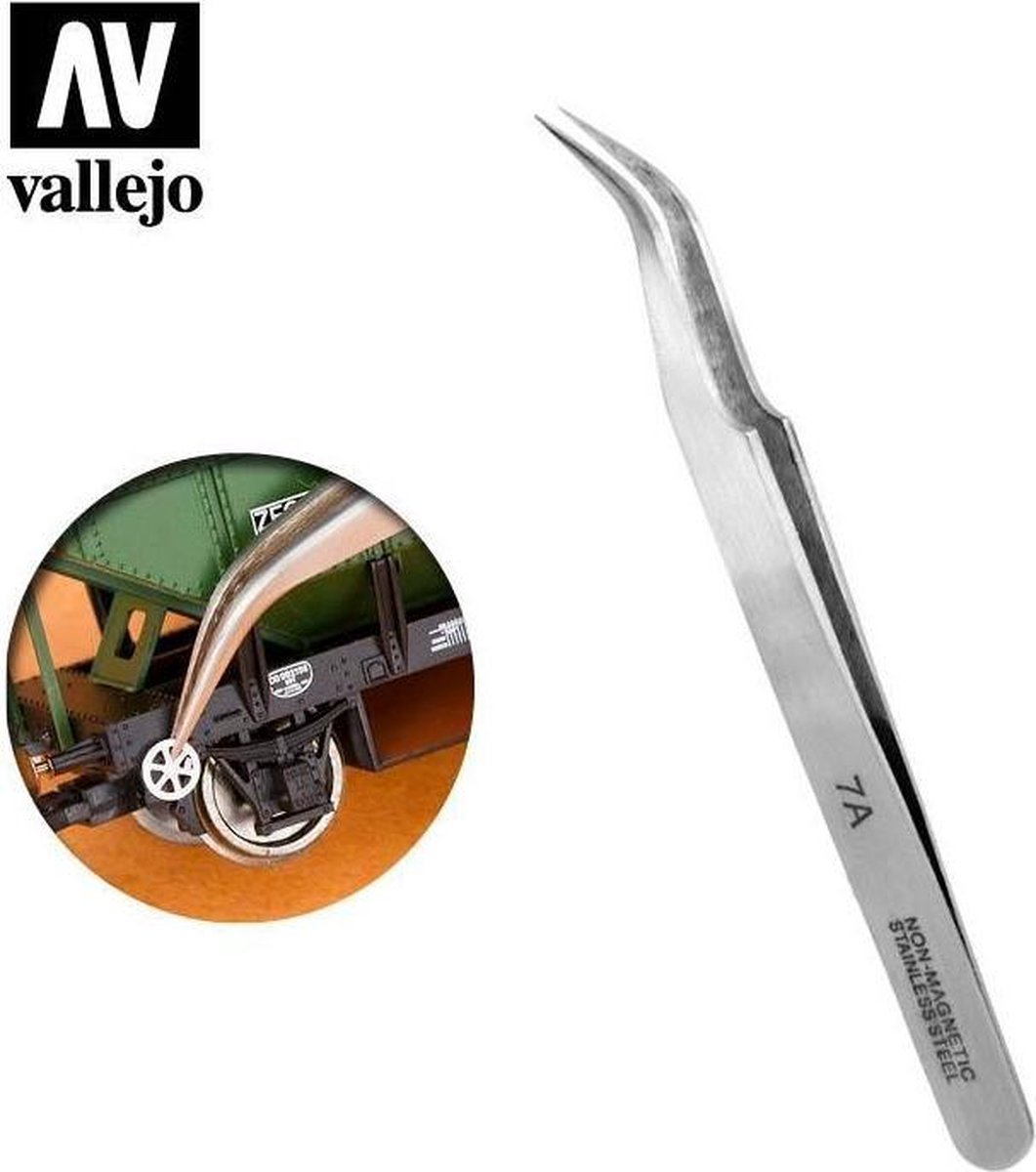 Vallejo Tool - 7 Stainless steel tweezers