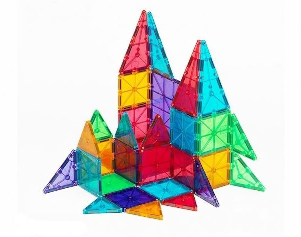 Magna-Tiles® Clear Colors 100