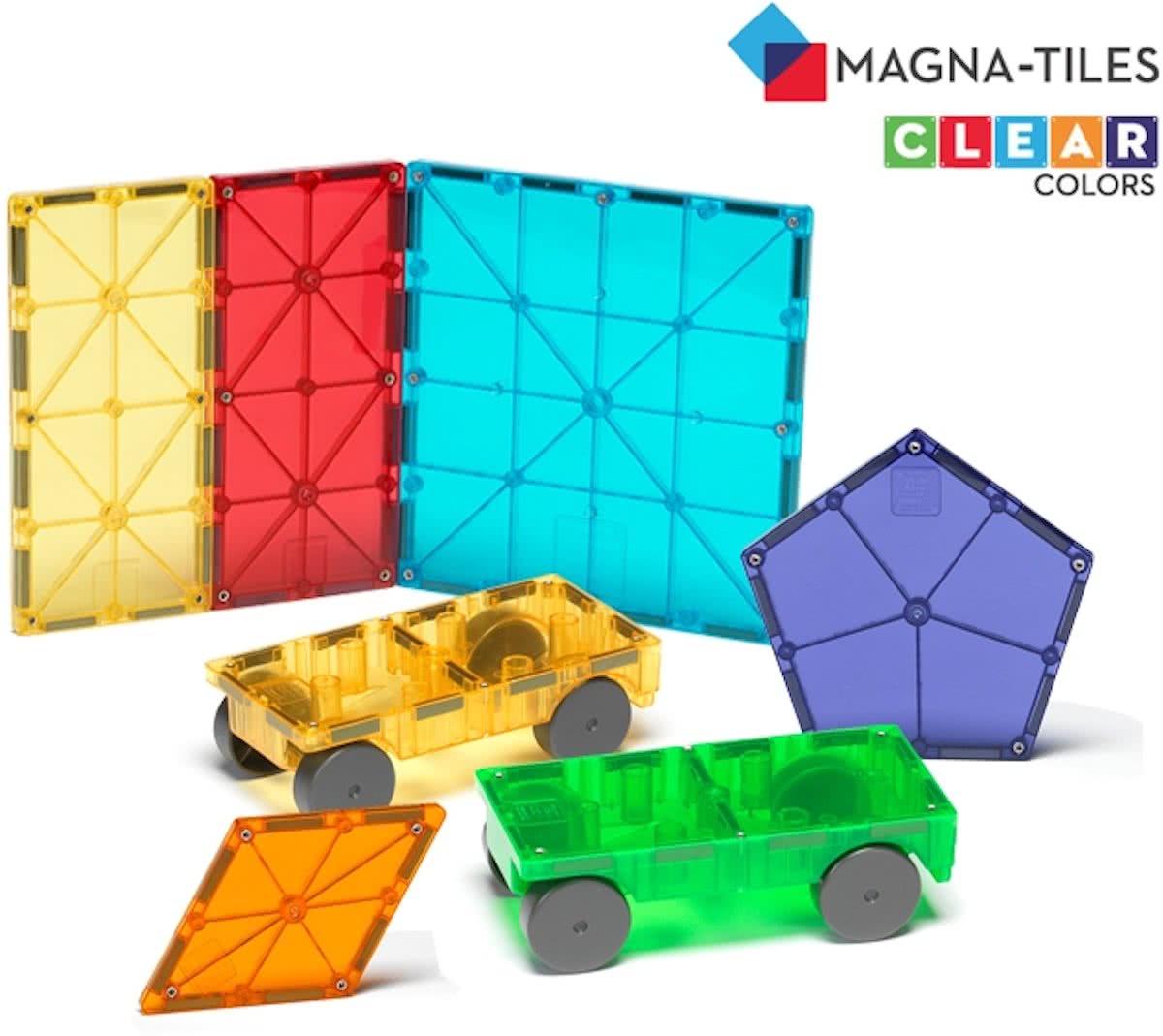 Magna-Tiles® Clear Colors Expansion Kit