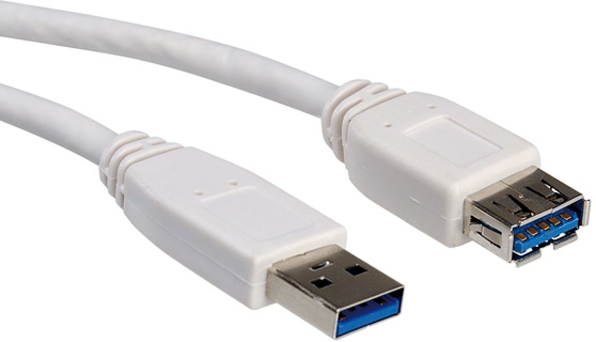 ROLINE USB 3.0 Kabel, type A-A, M/F 1,8m