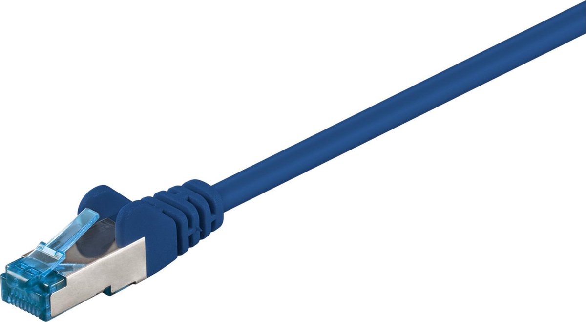 Value 21.99.1994 netwerkkabel 1,5 m Cat6a S/FTP (S-STP) Blauw