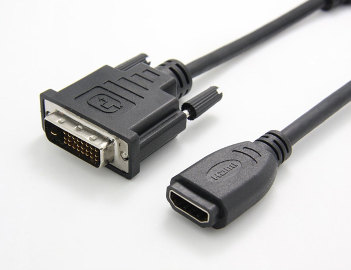 Value HDMI-DVI Adapter, HDMI Female / DVI-D Male