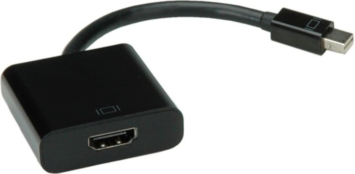 Value Mini DisplayPort - HDMI Adapter, Mini DP Male - HDMI Female