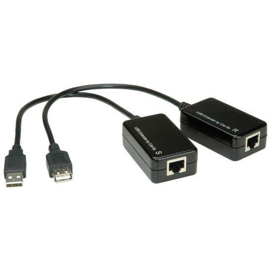 Value USB 1.1 verlenging via RJ45, max 45m