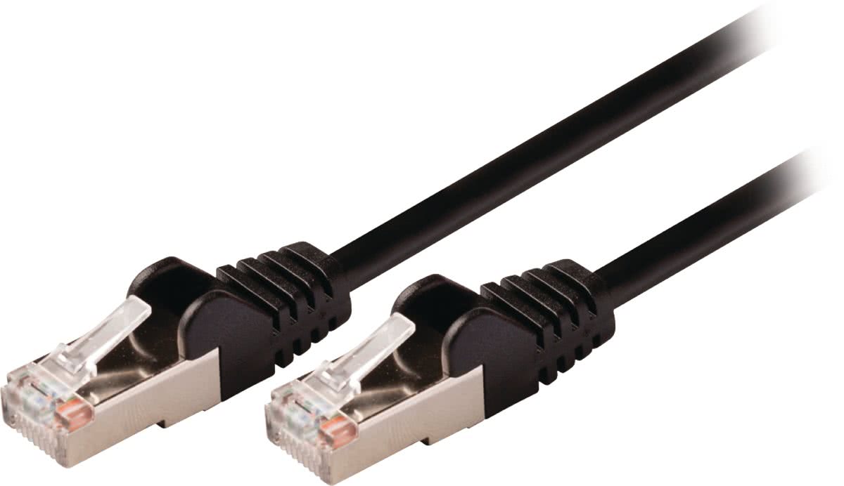 CAT5e SF/UTP Netwerkkabel RJ45 (8/8) Male - RJ45 (8/8) Male 2.00 m Zwart