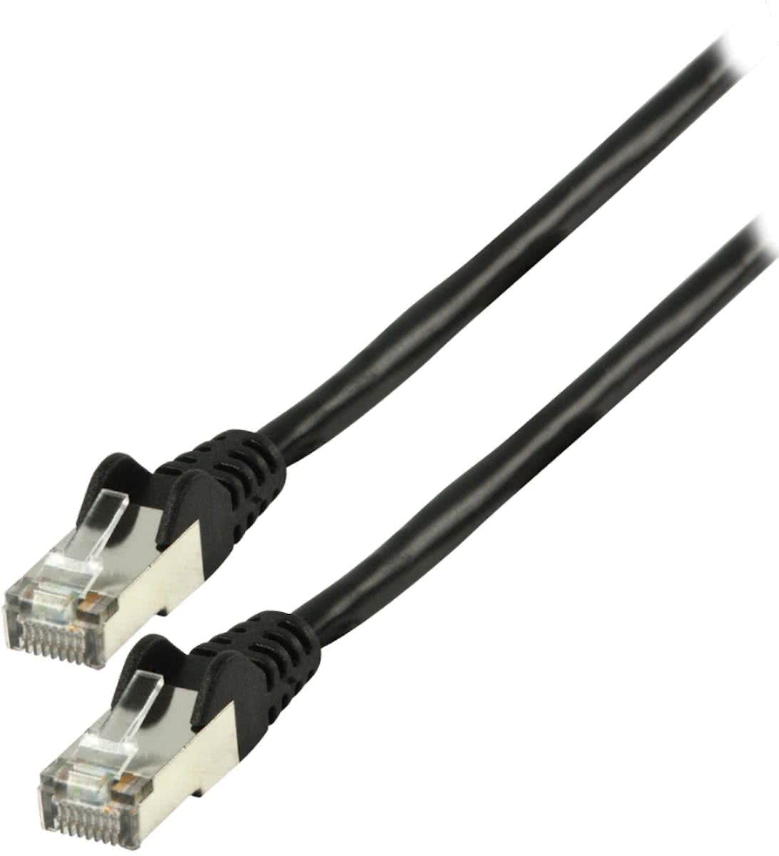 FTP CAT 6 netwerk kabel 10,0 m zwart