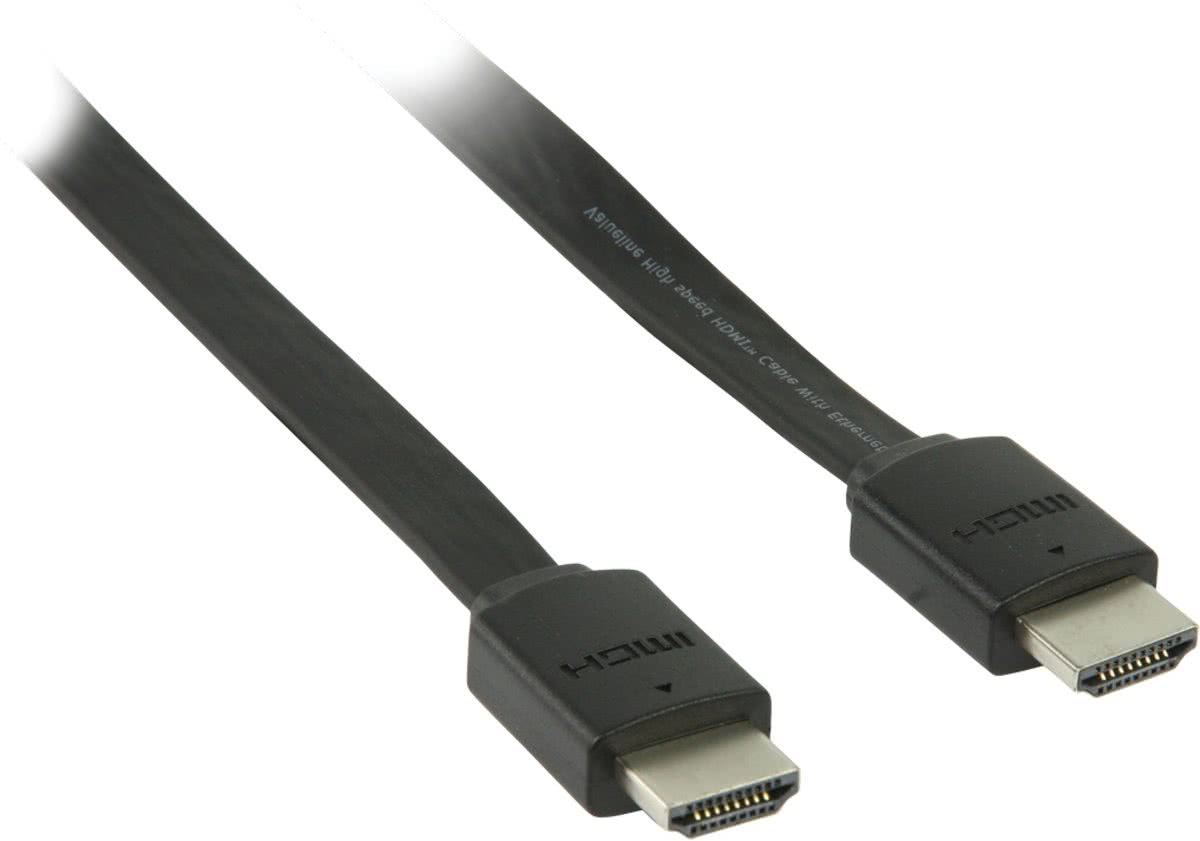 High speed HDMI® platte kabel met ethernet 2.00 m