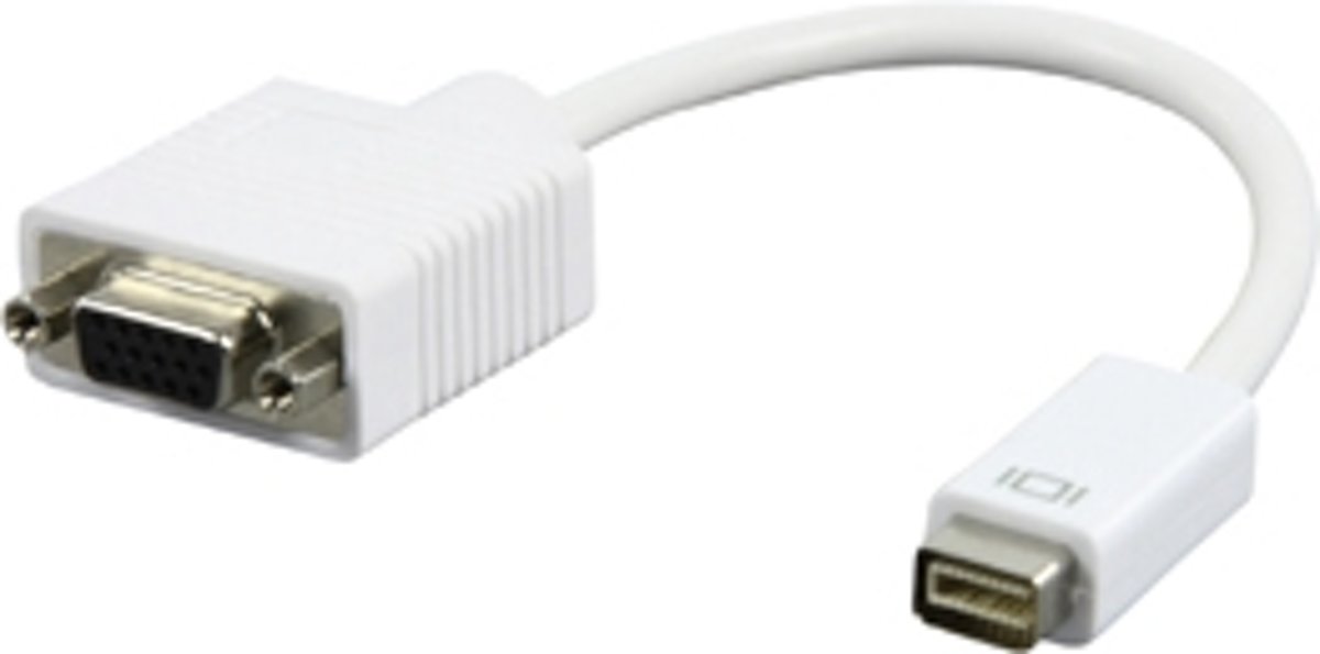 Mini DVI naar VGA vrouwelijk adapterkabel 0,20 m